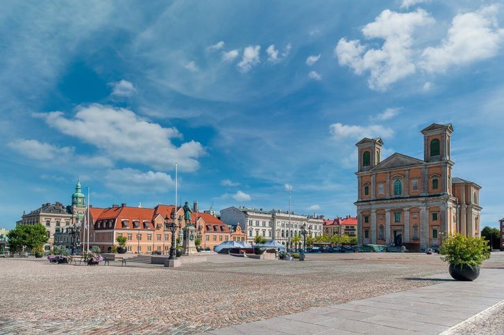 Karlskrona - Kostol Fredrika (Fredrikskyrkan)