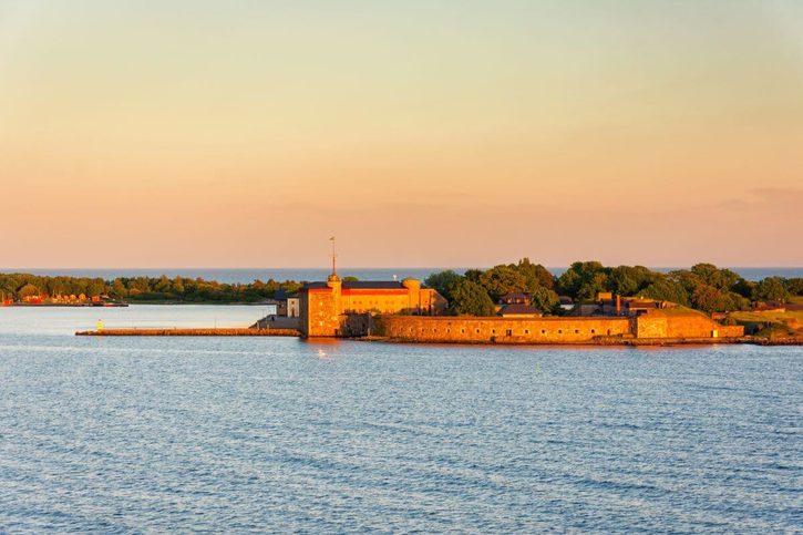 Karlskrona - Ostrov s pevnosťou Kungsholms Fort
