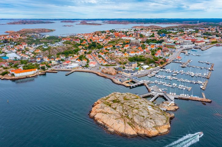 Lysekil - Výhľad na mesto
