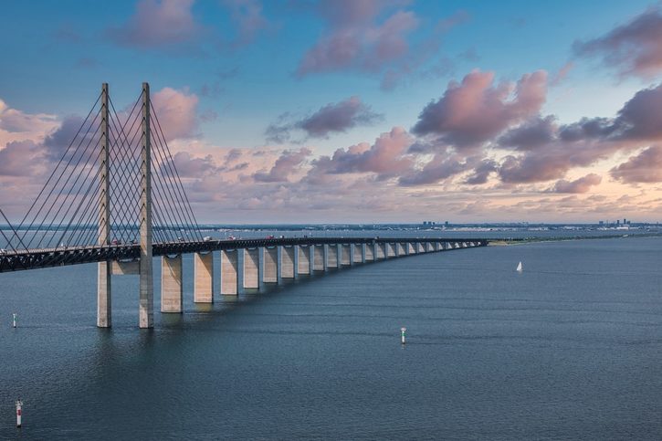 Malmö - Most Öresund (Öresundsbron)