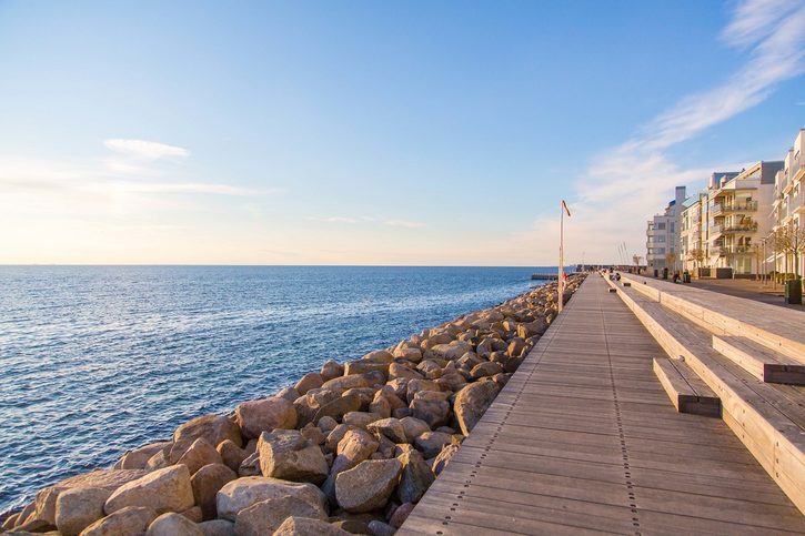 Malmö - Pobrežná promenáda