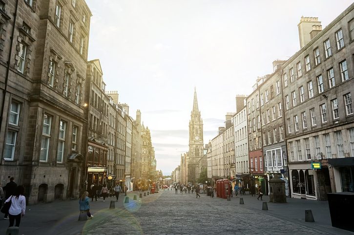 Edinburgh - Kráľovská míľa