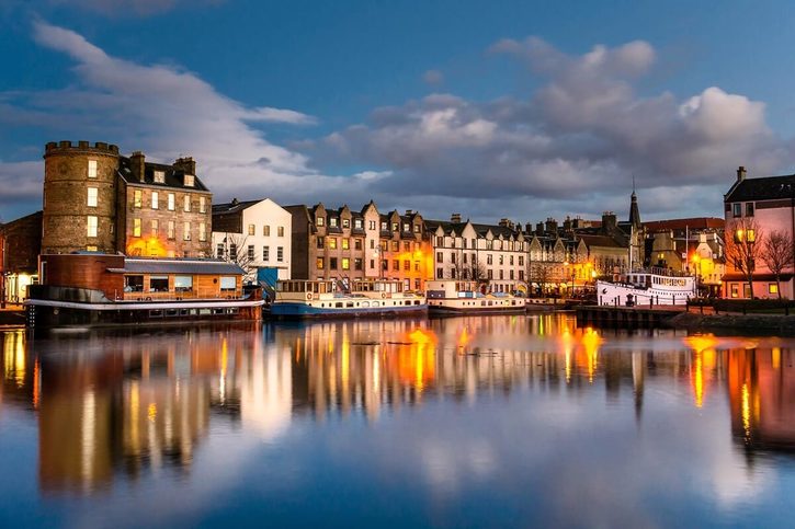 Edinburgh - Pohľad na prístav