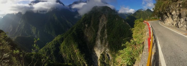 Pohoří v Hualienu,Taiwan