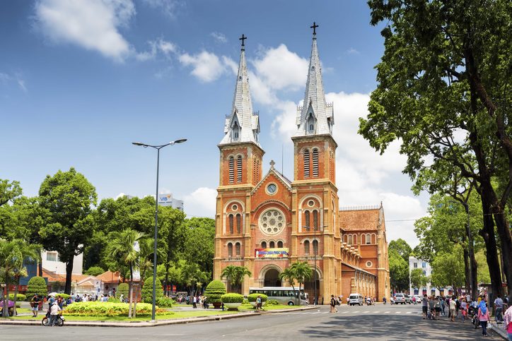 Bazilika Notre Dame v Phu My, Vietnam