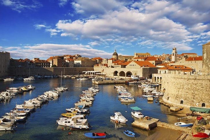 Dubrovník - Starý přístav v Dubrovníku 