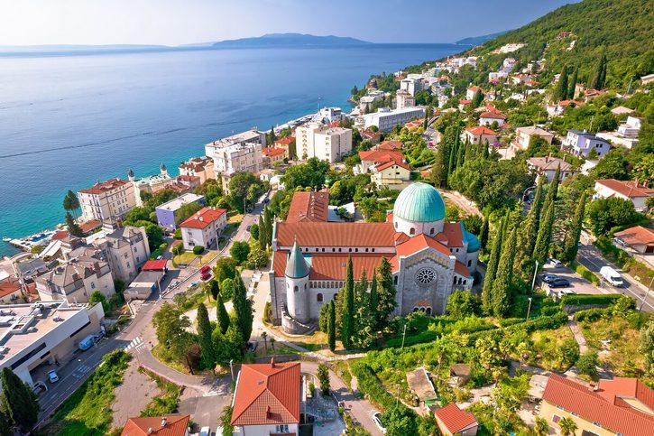 Opatija - Panoramatický pohled