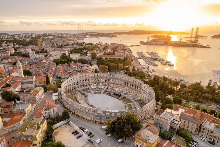Pula - Rímsky amfiteáter