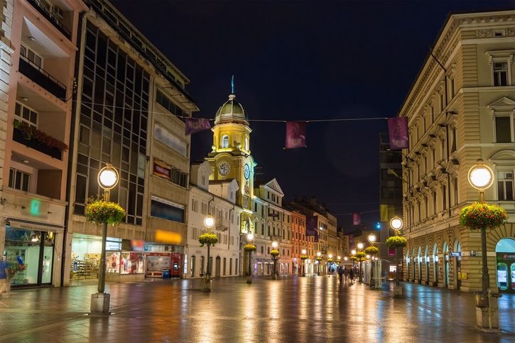 Rijeka - Hlavná trieda Korzo