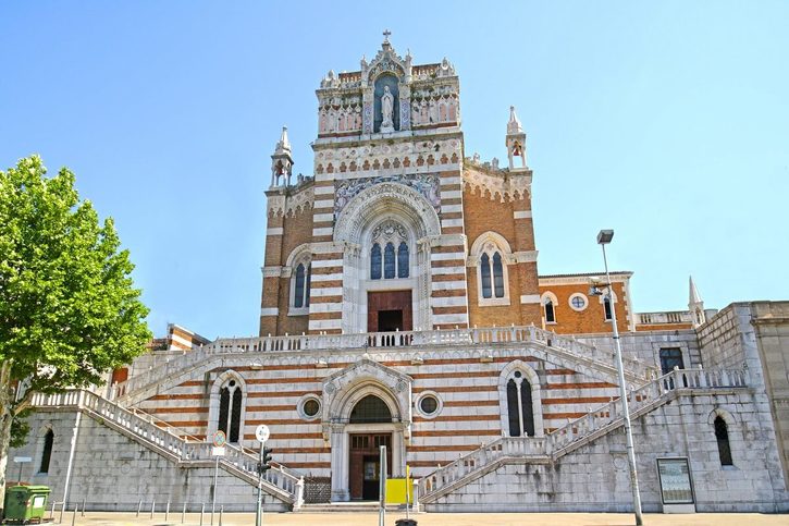Rijeka - Kapucínsky kostol Panny Márie Lurdskej (Crkva Gospe Lurdske)