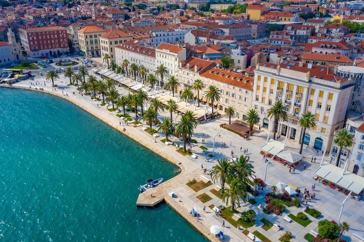 Split - Promenáda Riva 