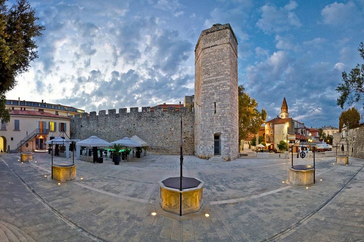 Zadar - Námestie Piatich studní 