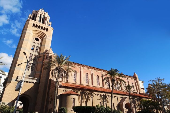 Port Said - Gotický kostol.