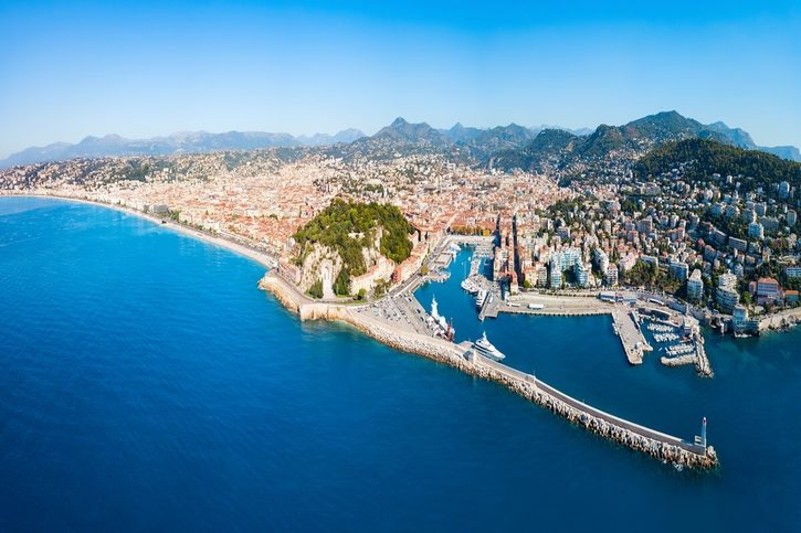 Panoramatický výhled na Nice