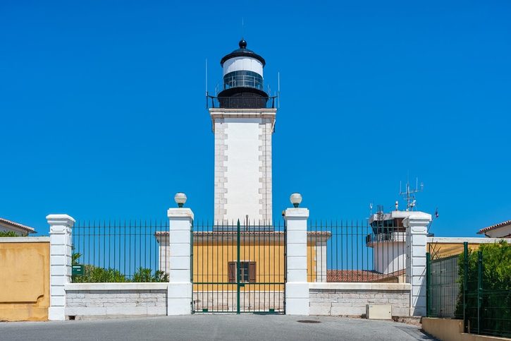 Saint-Tropez – Pohľad na maják Cape Camarat