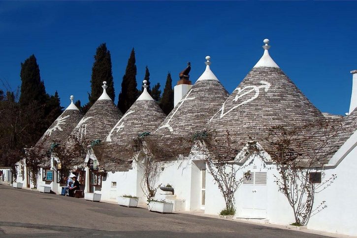 Alberobello - Domečky Trulli  