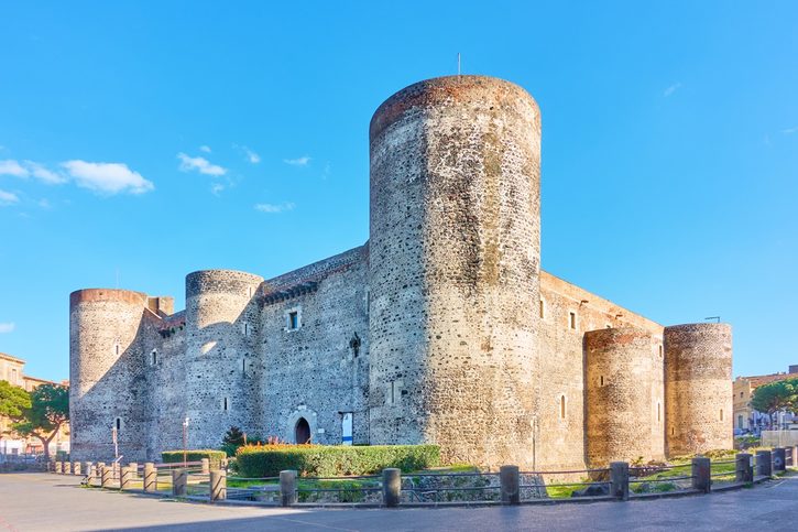 Katánia – Hrad Ursino