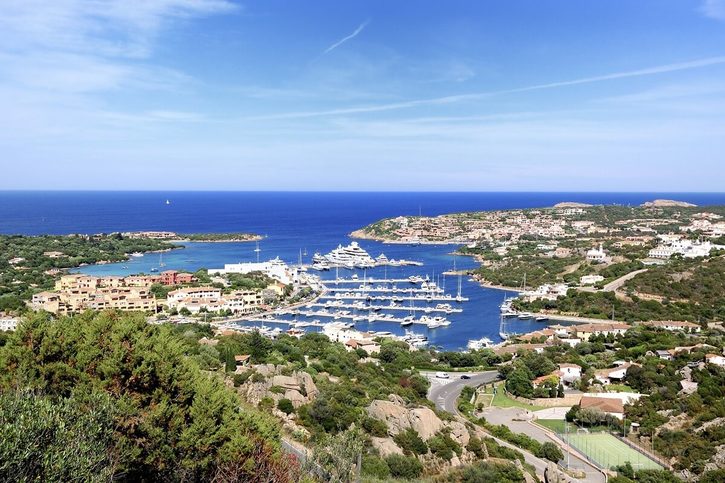 Olbia - Pohľad na prístav