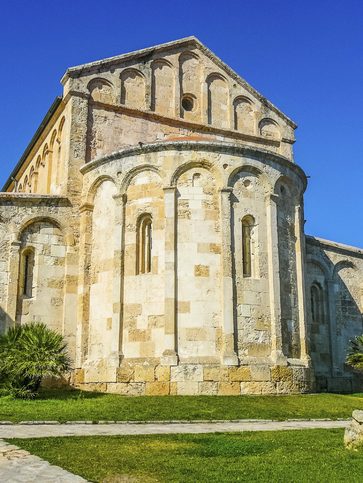 Bazilika San Gavino v Porto Torres na Sardinii 