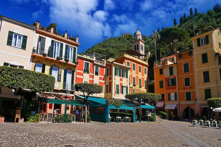 Portofino - farevné domy