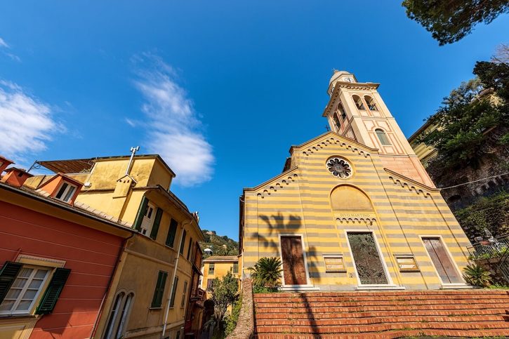 Portofino - Kostol Divo Martino