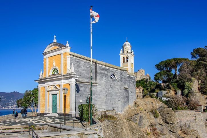 Portofino - Kostol San Giorgio