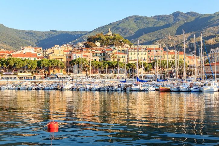 Sanremo - Pohľad na historickú štvrť La Pigna