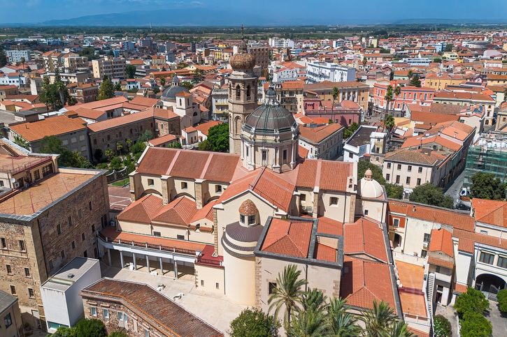 Oristano - Katedrála v Oristane (Oristano Cathedral) 
