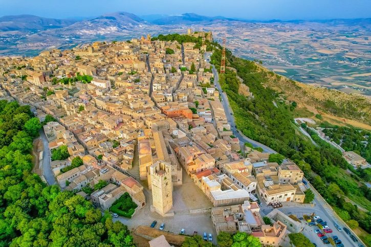 Trapani - Historické mesto Erice