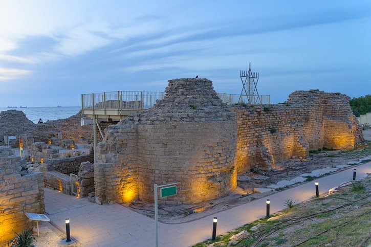 Ashdod - Pevnosť Jam (Minat al-Qal'a)