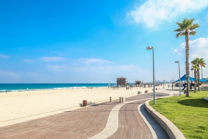 Ashdod - Mestská pláž 