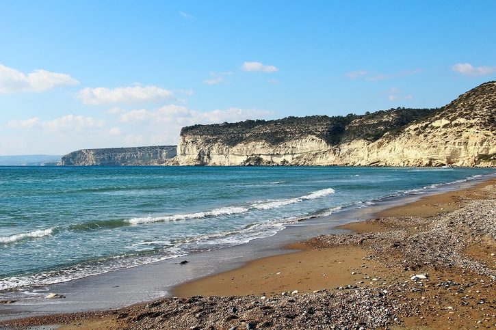 Lemesos - Pláž Kourion