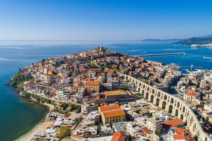 Kavala – Letecký pohľad na mesto Kavala – Letecký pohľad na mesto