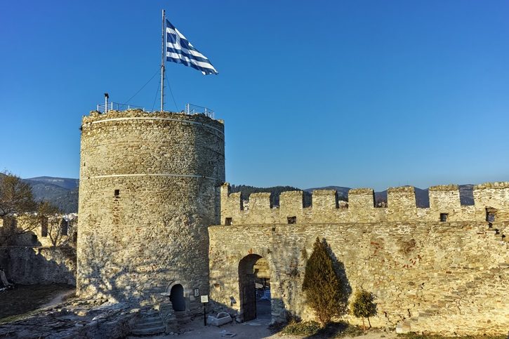 Kavala – Veža byzantskej pevnosti Kavala – Veža byzantskej pevnosti