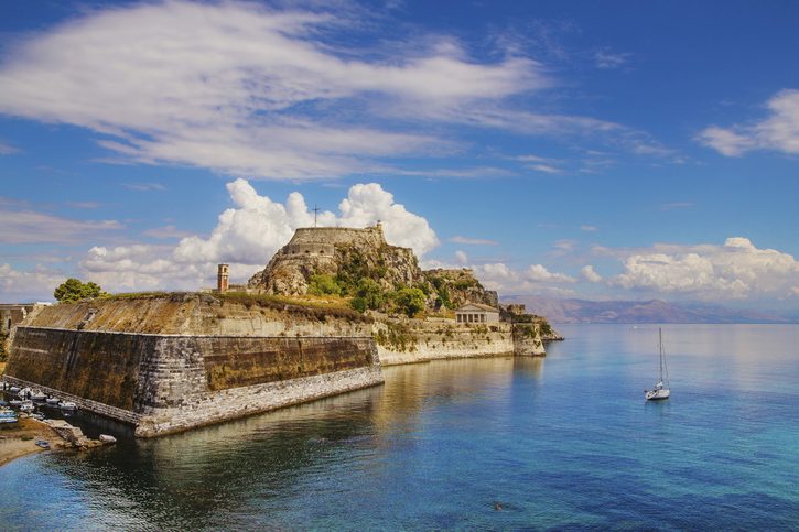 Stará benátská pevnost - nachází se v hlavním městě Korfu