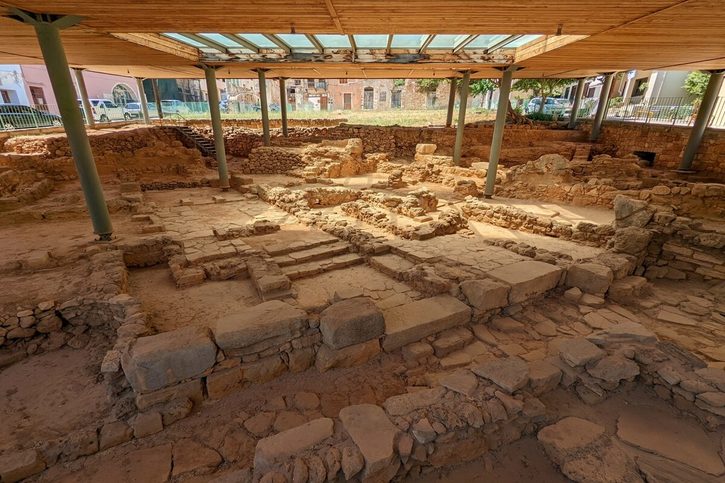 Chania - Archeologické nálezisko v Starom Meste.