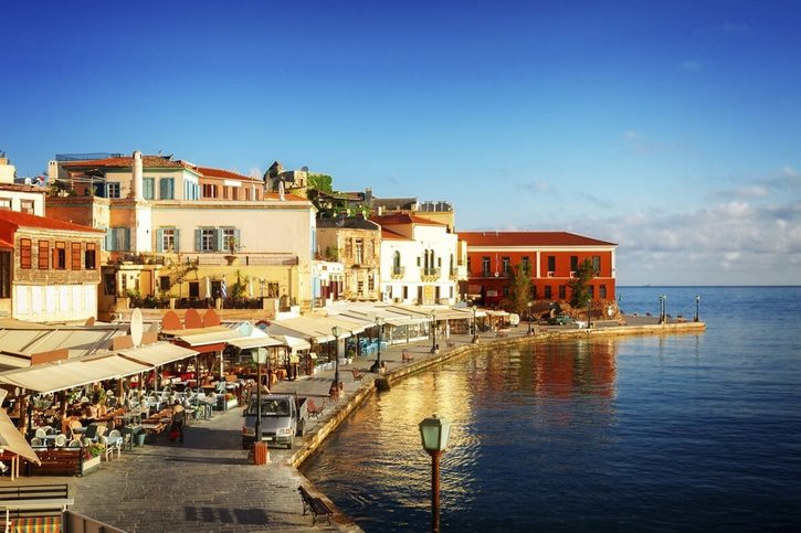 Heraklion - Promenáda s reštauráciami