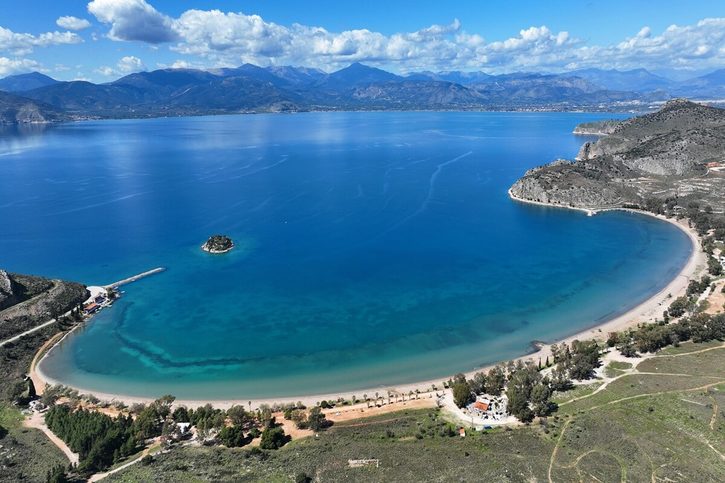 Nafplio - Pláž Karathona