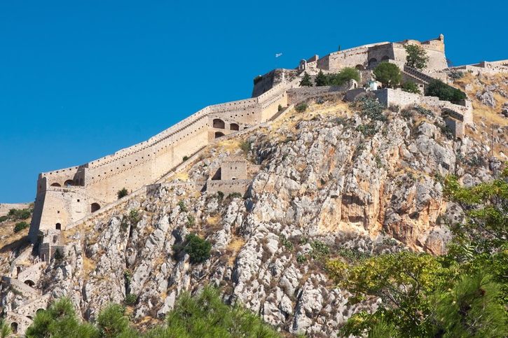 Nafplio - Staroveká pevnosť Palamidi