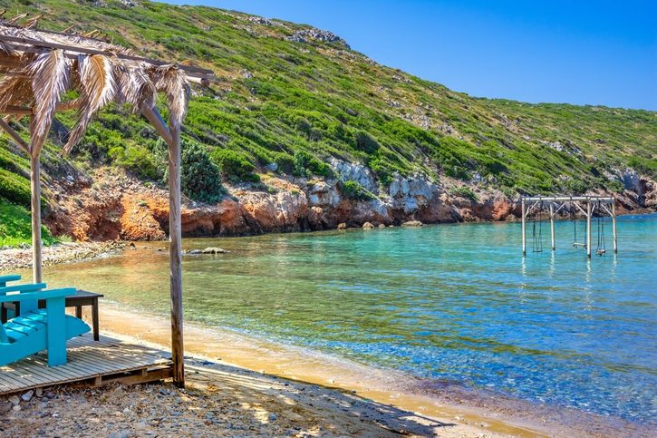 Samos - Pláž Livadaki