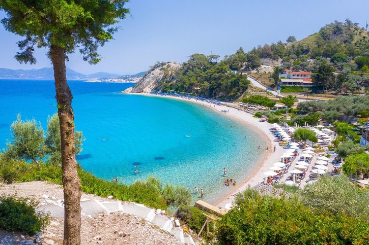 Samos - Pláž Tsamadou.