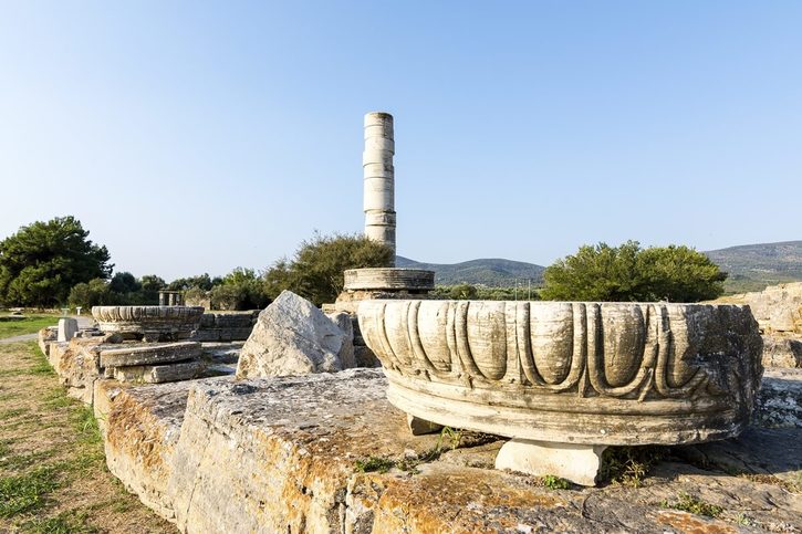 Samos - Staroveké mesto Héraion.