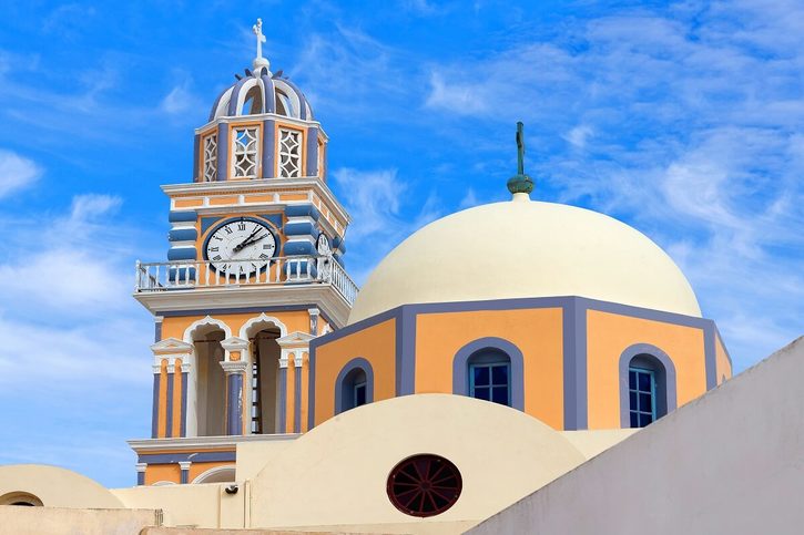 Santorini - katedrála svatého Jana Křtitele