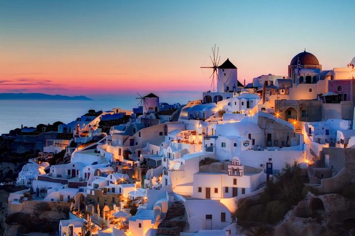 Santorini - Mestečko Oia