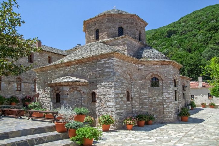 Skiathos - Kláštor Evangelistria