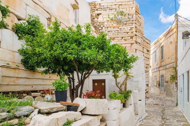Paros - Franský hrad