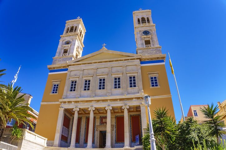 Syros - Katedrála sv. Mikuláša