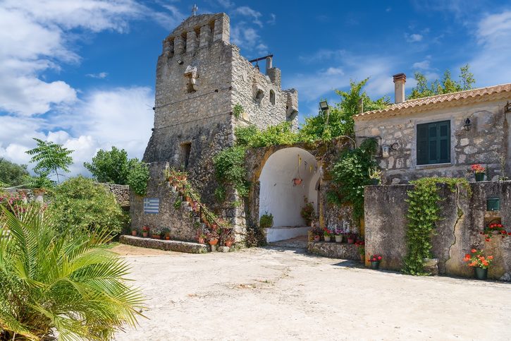 Zakynthos - Kláštor Panagia Anafonitria Zakynthos - Kláštor Panagia Anafonitria