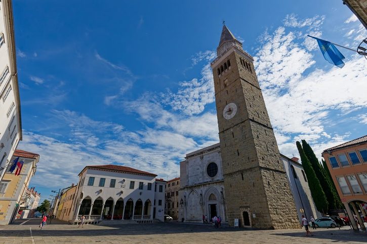 Koper - Katedrála Nanebovzatia Panny Márie.