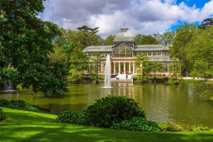 Madrid – Krištáľový palác (Palacio de Cristal)